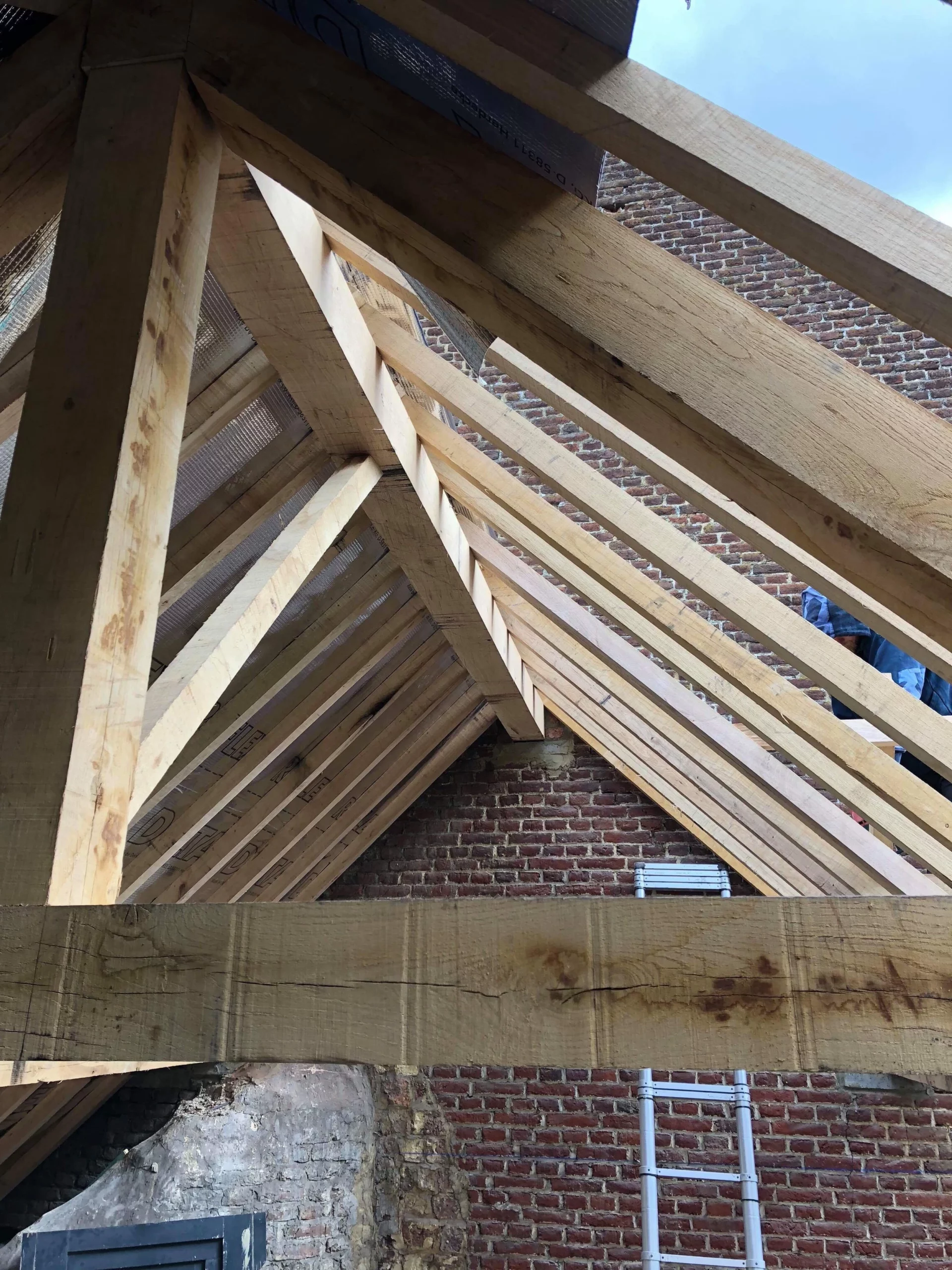 Travaux charpente bois Bruxelles